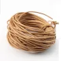 Fil en cuir marron claire 1.0mm x 1m 