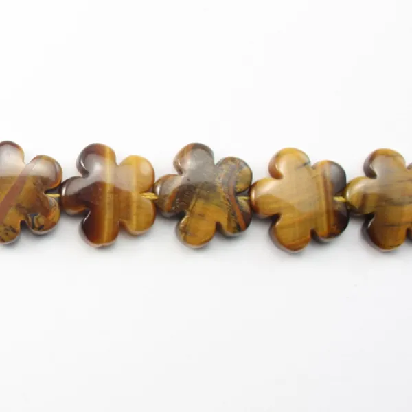 Flor de olho de tigre 20mm x 40cm