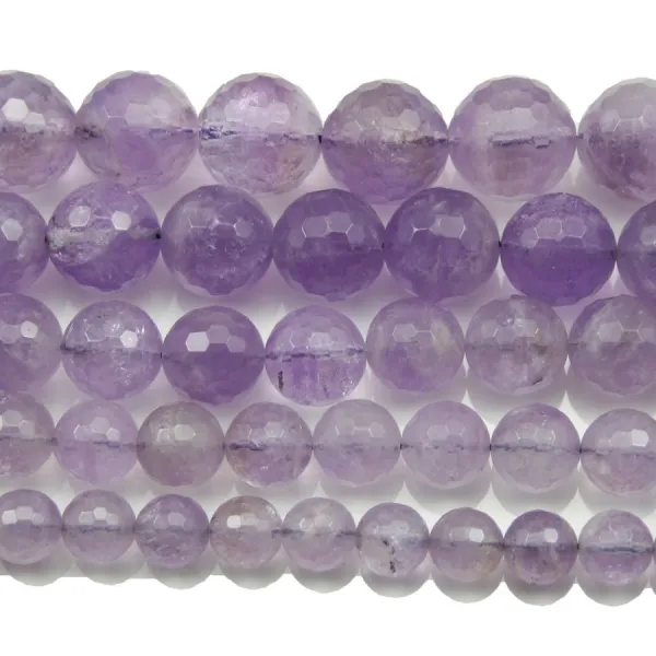 Améthyste Claire Ronde Facette