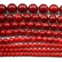 bamboo mer teinte rouge Rond