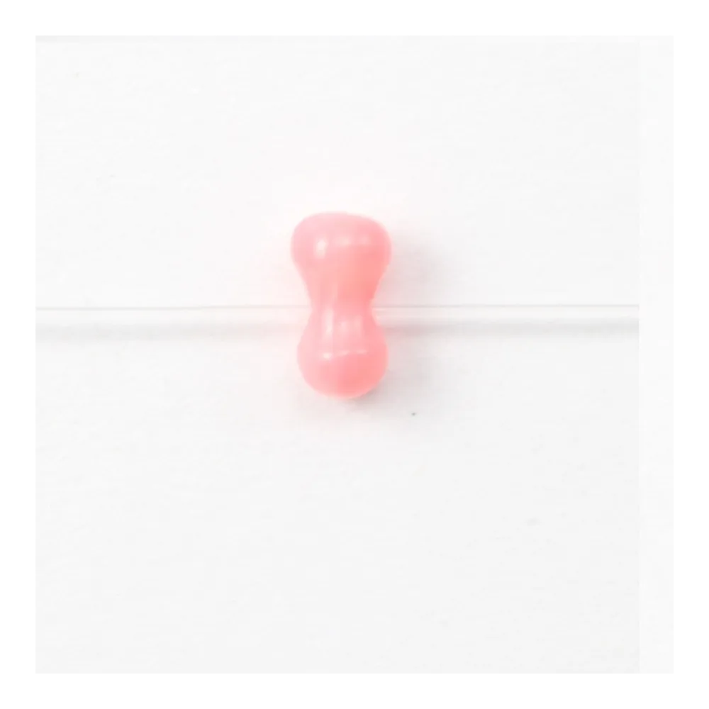 Bambou mer teinté orange OS 3x6mm x 10pcs
