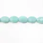 Amazonite Ovale Facette 8x10mm x 40cm
