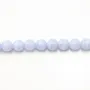 Calcédoine Ronde 8mm x 40cm