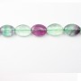 Fluorite Oval 10x14mm x 40cm