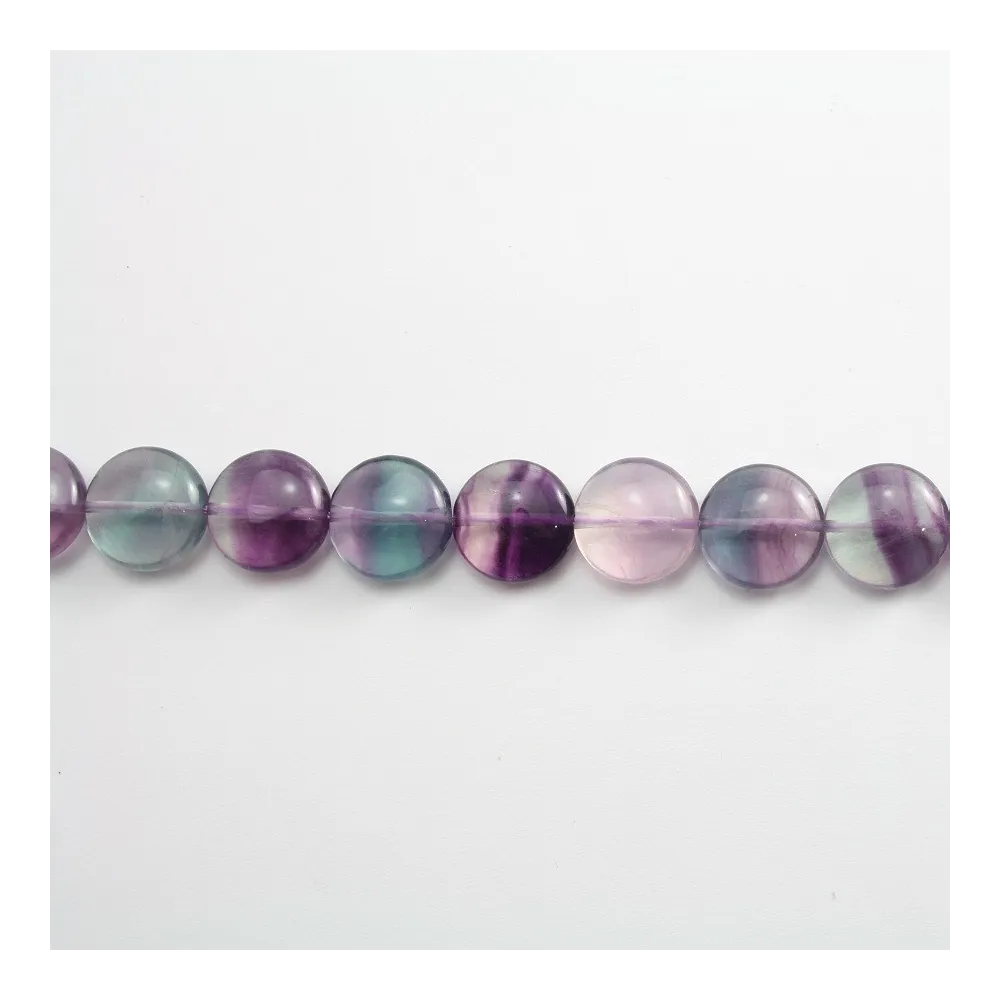 Fluorite Ronde Plate 12mm x 40cm