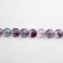 Fluorite Flat Round 12mm x 40cm