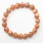 Bracelet Samara Pierre Soleil Boule Ronde 10 MM