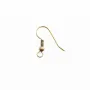 Crochets d'oreilles bronze 19mm x 6pcs