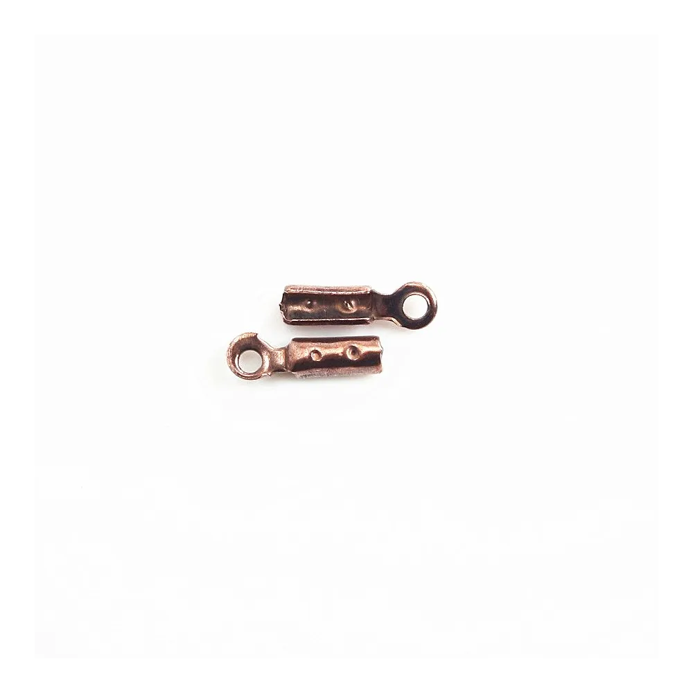 Embout pour cordon cuivre 2-3mm  x 4pcs