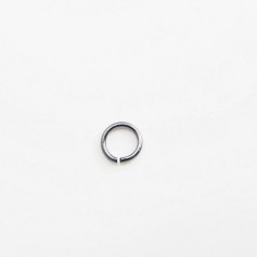 Jumprings open black tone 5mm x 20pcs