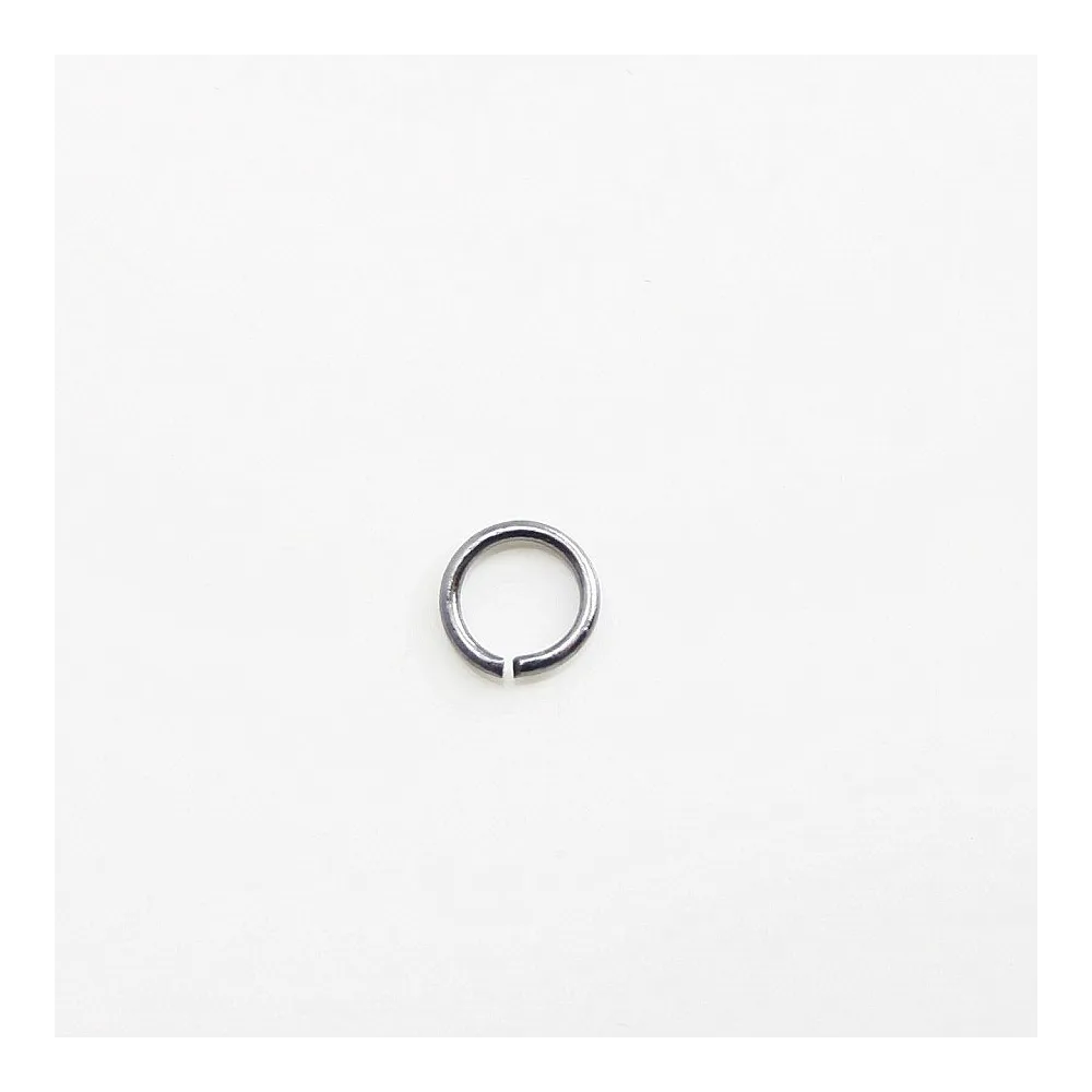 Anneaux ouvert noir 5mm x 20pcs
