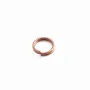 Anneaux doublé cuivre 8mm x 20pcs