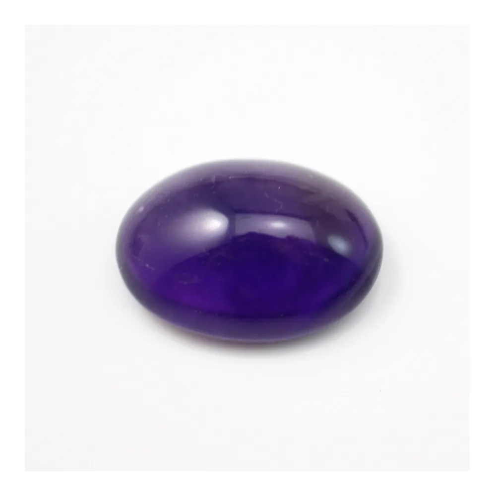 Cabochon amethyste ovale 16x22mm x 1pc