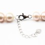 Collier Perle D'eau Douce Mauve