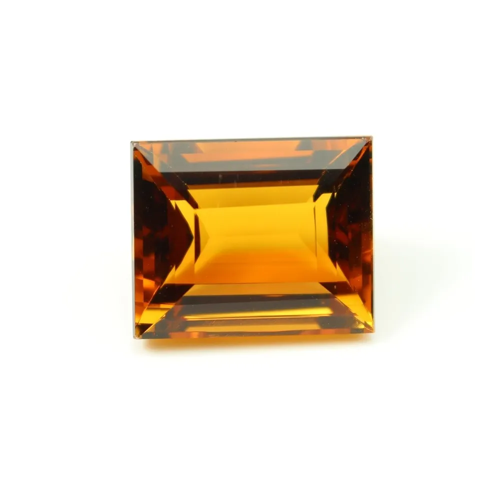 Citrine taillé Emeraude