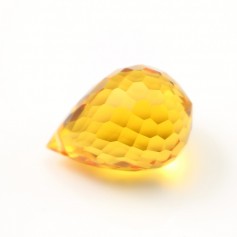 Citrine pear briolette