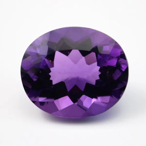 Améthyste Ovale 24.9 x 29.3 mm 60.08CTS