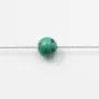 Turquoise Ronde 6mm x 2pcs