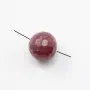 ruby  Ronde Facette 9mm x 1 perle