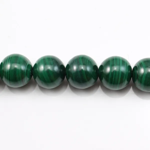 Malachite Ronde 12mm x 39cm