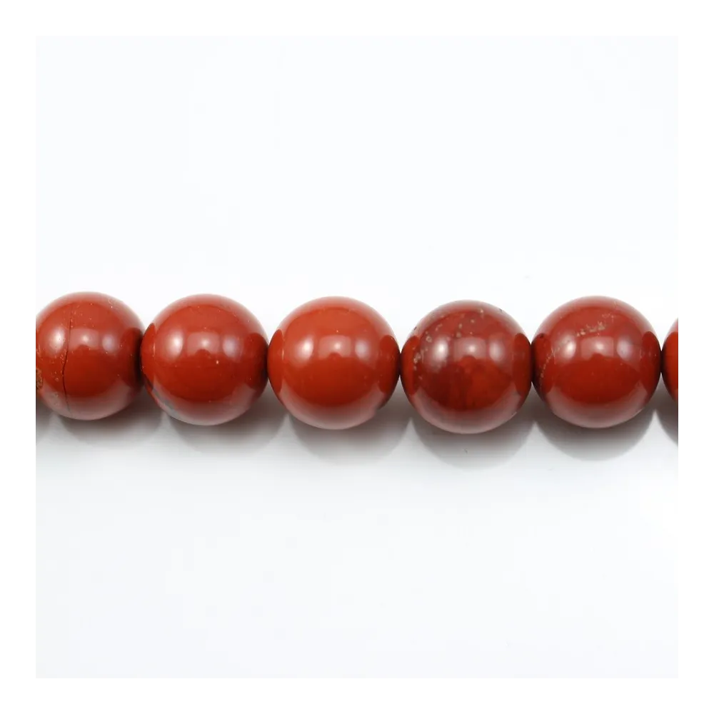 Jaspe Rouge Ronde 12mm x 40cm 