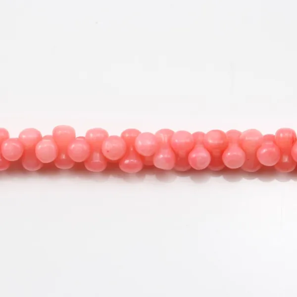Bambou mer teinté orange OS 3x6mm x 40cm 