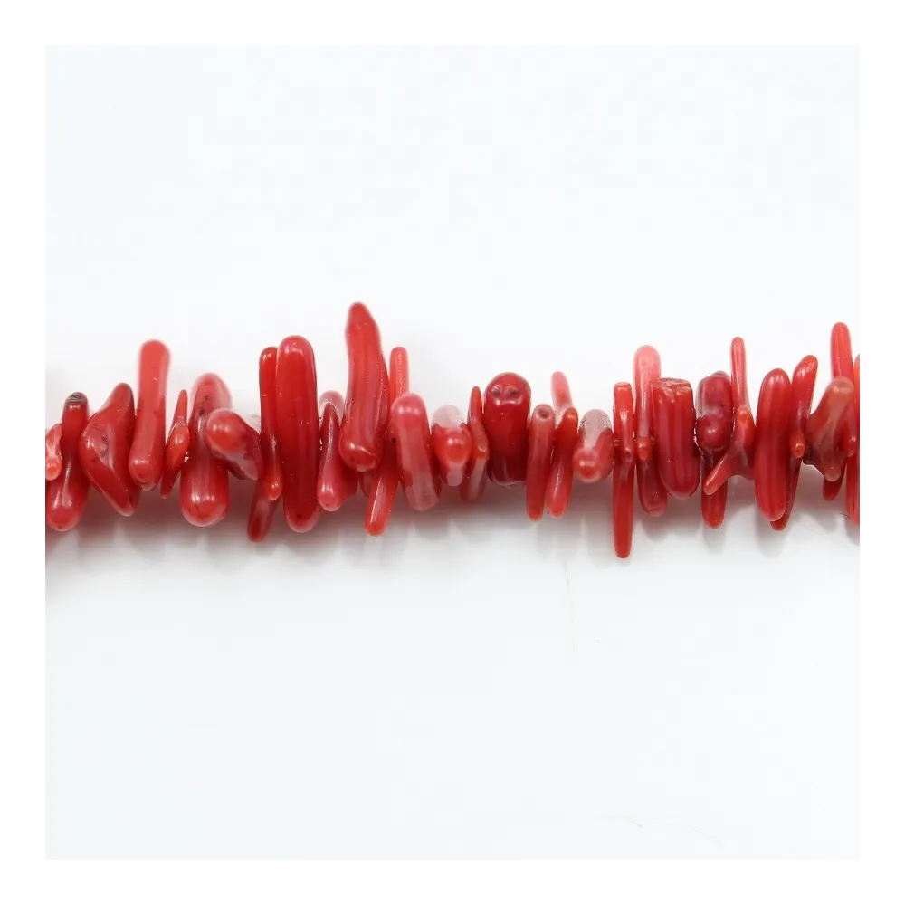 Bambou mer teinte rouge Baroque 16mm x 40cm