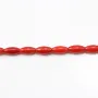 Bambou mer teinte rouge Tonnelet 3x7mm x 40cm