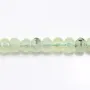 Préhnite Rondelle Facette 4x6mm x 40cm