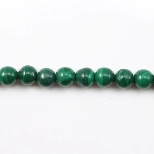 Malachite rotonda 4 mm x 40 cm