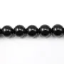 Onyx noir, ronde, 10mm x 40cm