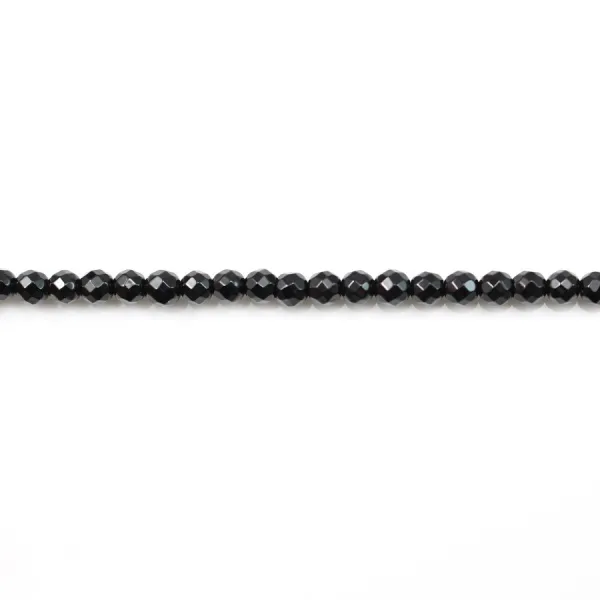 Ónix redondo facetado 3mm x 38cm