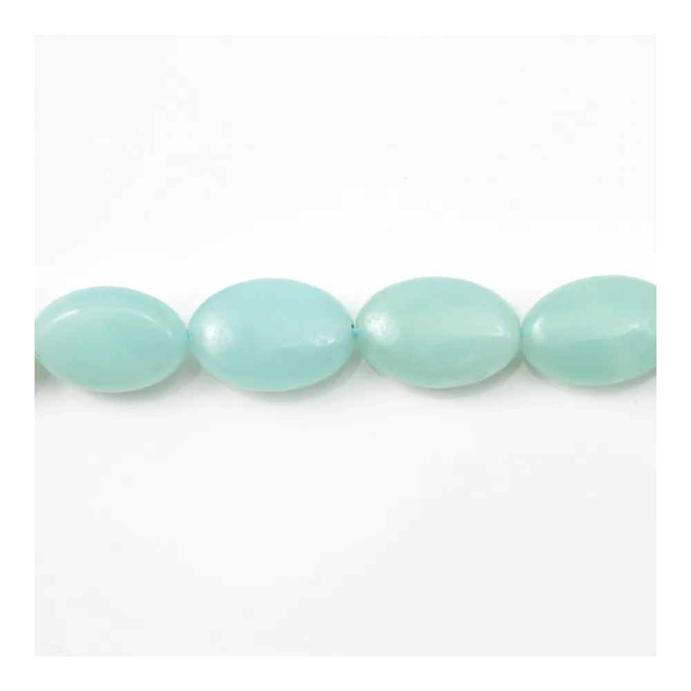 Amazonite Ovale 10x14mm x 40cm