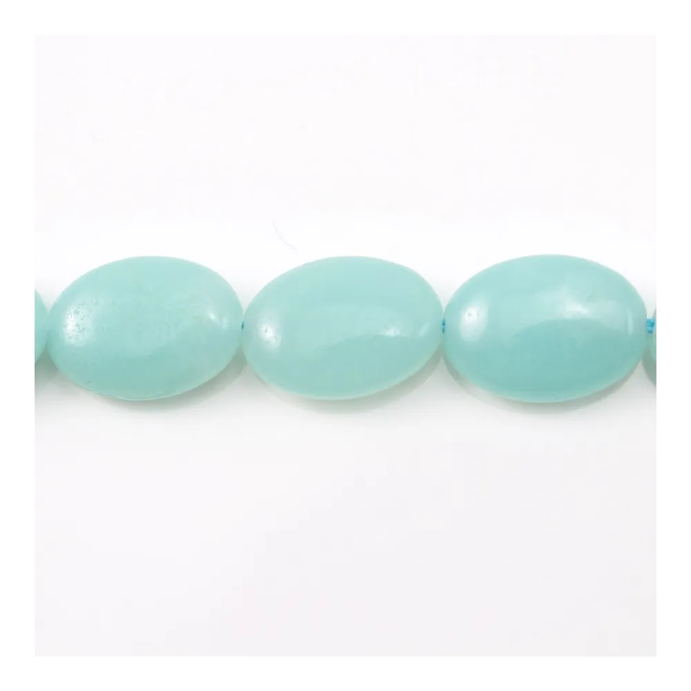 Amazonite Ovale 13x18mm x 40cm