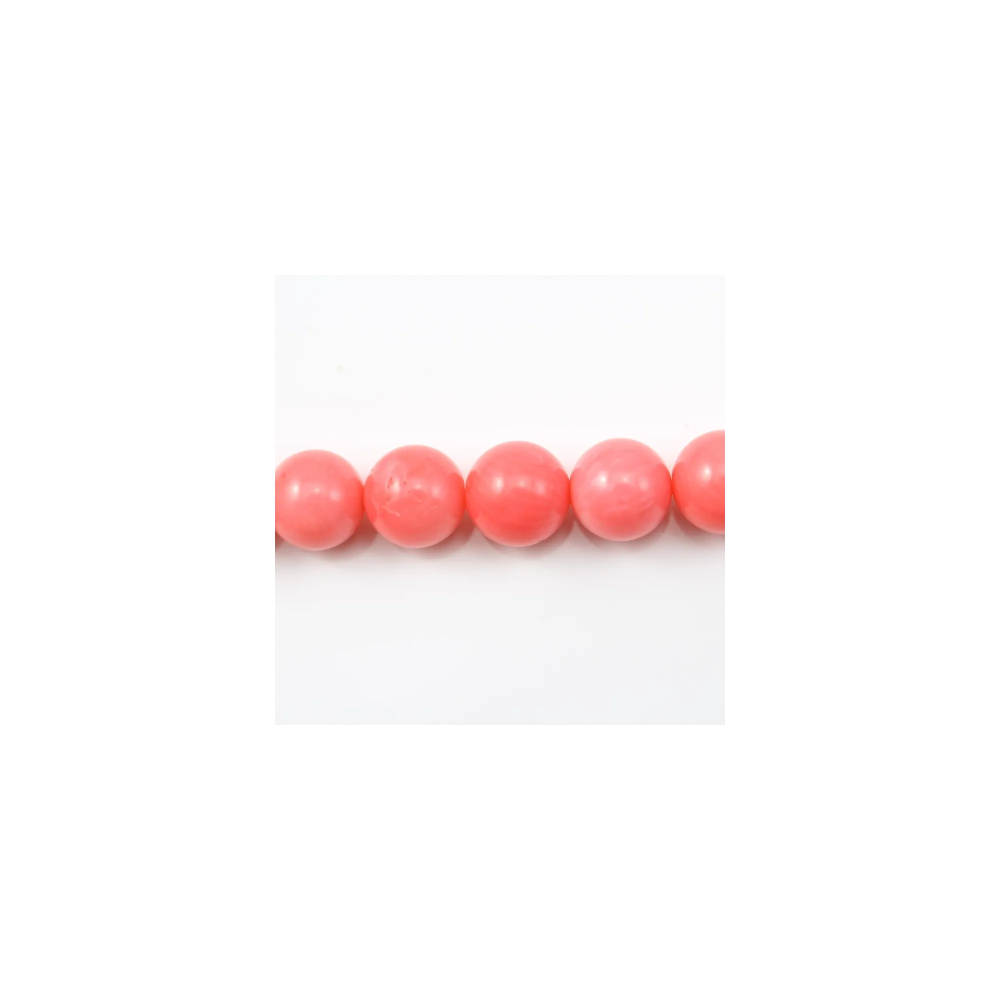 8mm Bamboo Coral Gemstone Beads. Available in 4 Colors: White, Pink, Orange and Red
