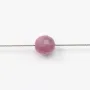 Rubis Ronde facette 6mm  x 2pcs