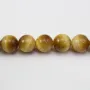 Oeil de Tigre Jaune Or  Ronde 8mm x 39m