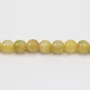 Oeil de Tigre Jaune Or  Ronde 4.5mm x 40cm
