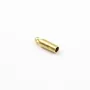 Embouts pour cordon 3mm en laiton brut x100pcs