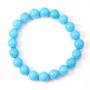 Bracelet turqoise  boule rond 8mm 
