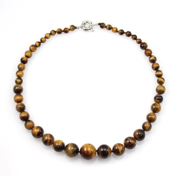 Collier en œil de tigre