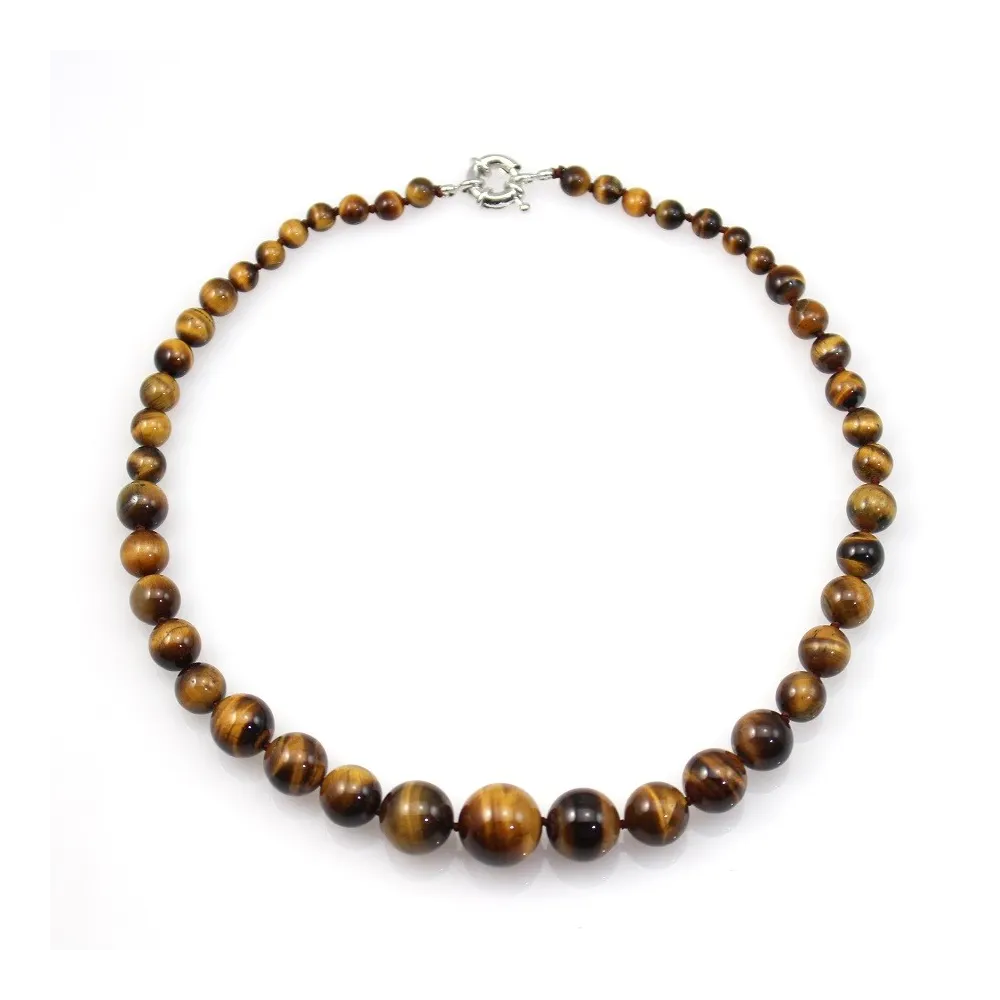 Collier en œil de tigre