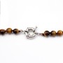 Necklace eye of tiger