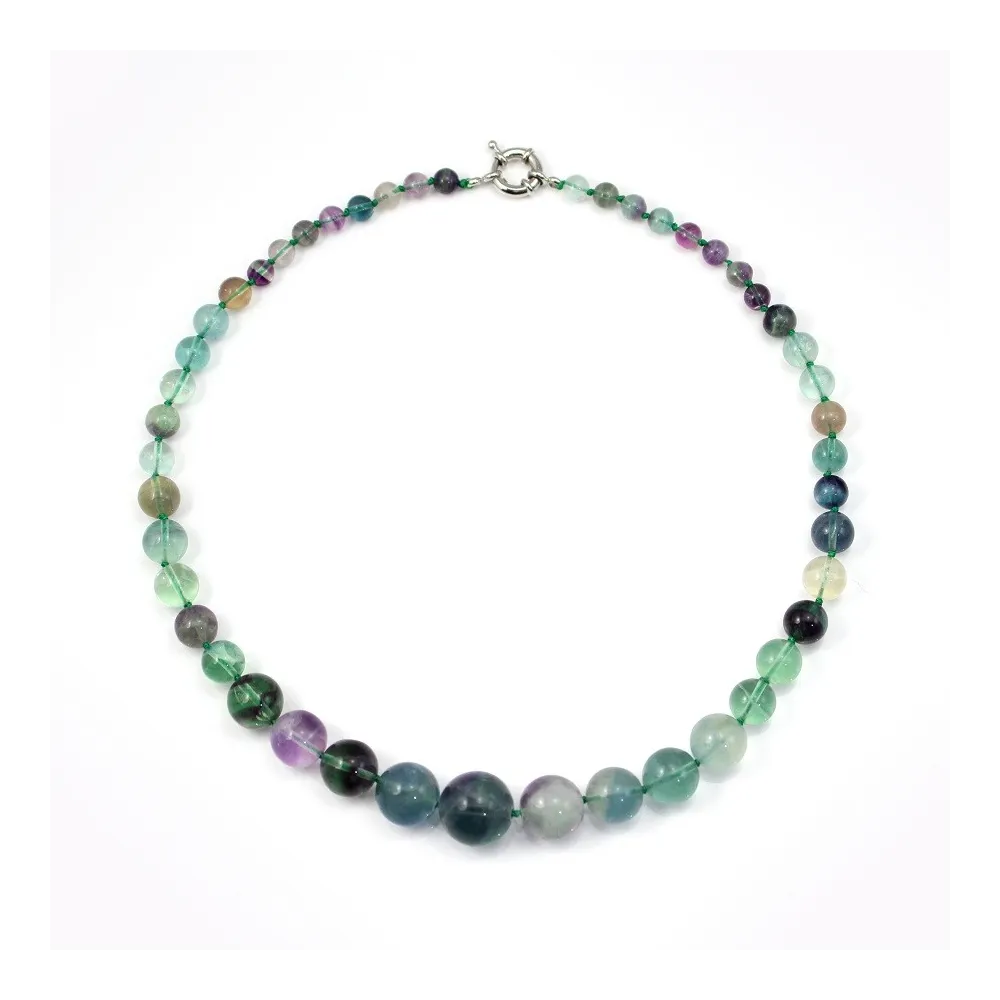 Collier en fluorite