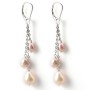 Earring silver925 waterdrop freshwater pearl