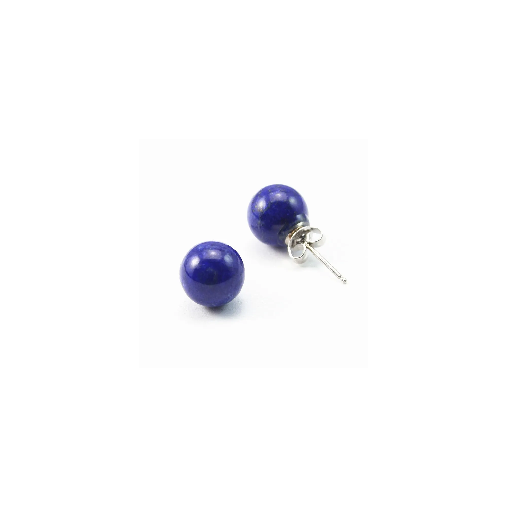 Orecchini Pendenti In Argento 925 Con Lapislazzuli Naturale Blu – Stile Vintage PE218 - Foto 4