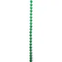Sautoir en agate verte 10mm  90cm