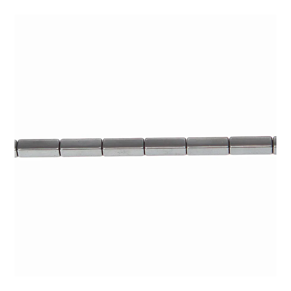 Hématite rectangle 3x9mm x 40cm 