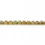 Hematite golden cylinder 4mm x 40cm 