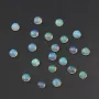 Cabochon opale ethiopian ronde 4mm x 1pc